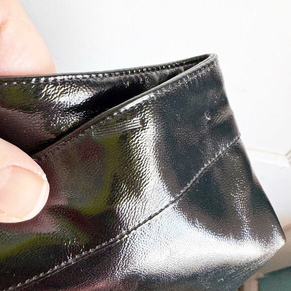 Tiger Mist Black Faux Patent Leather Leggings NWOT Going Out Statement Size XS - Picture 9 of 13